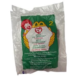 VTG TY Beanie Baby "Antsy" The Anteater McDonald's Plush Toy #2